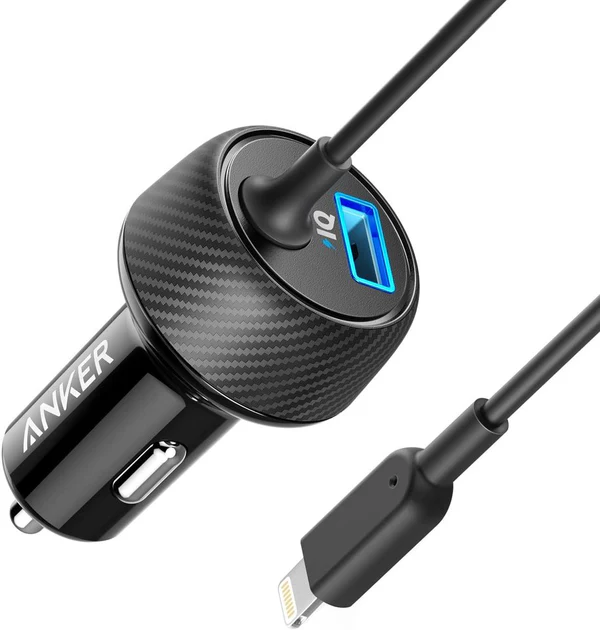 Anker A2214H11 PowerDrive 2 Elite with Lightning Connector