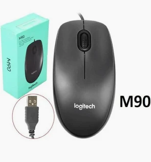 LOGITECH M90 Corded Mouse 