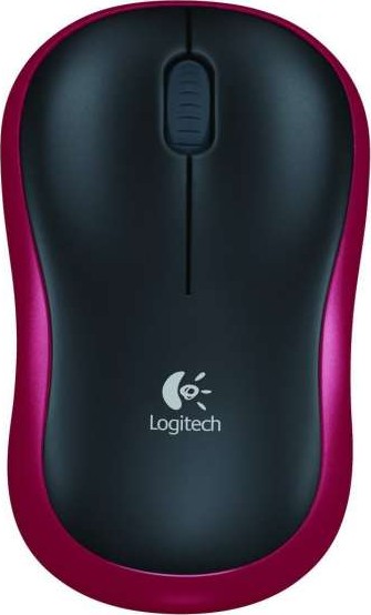 LOGITECH M185 Wireless Mouse Red